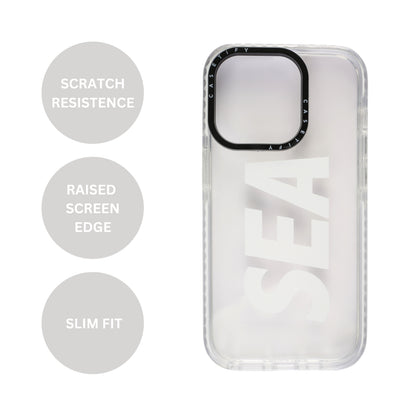 Nypsun Sea Case Camera and Drop Protection Thin Protective Clear Back Cover Case White Colour