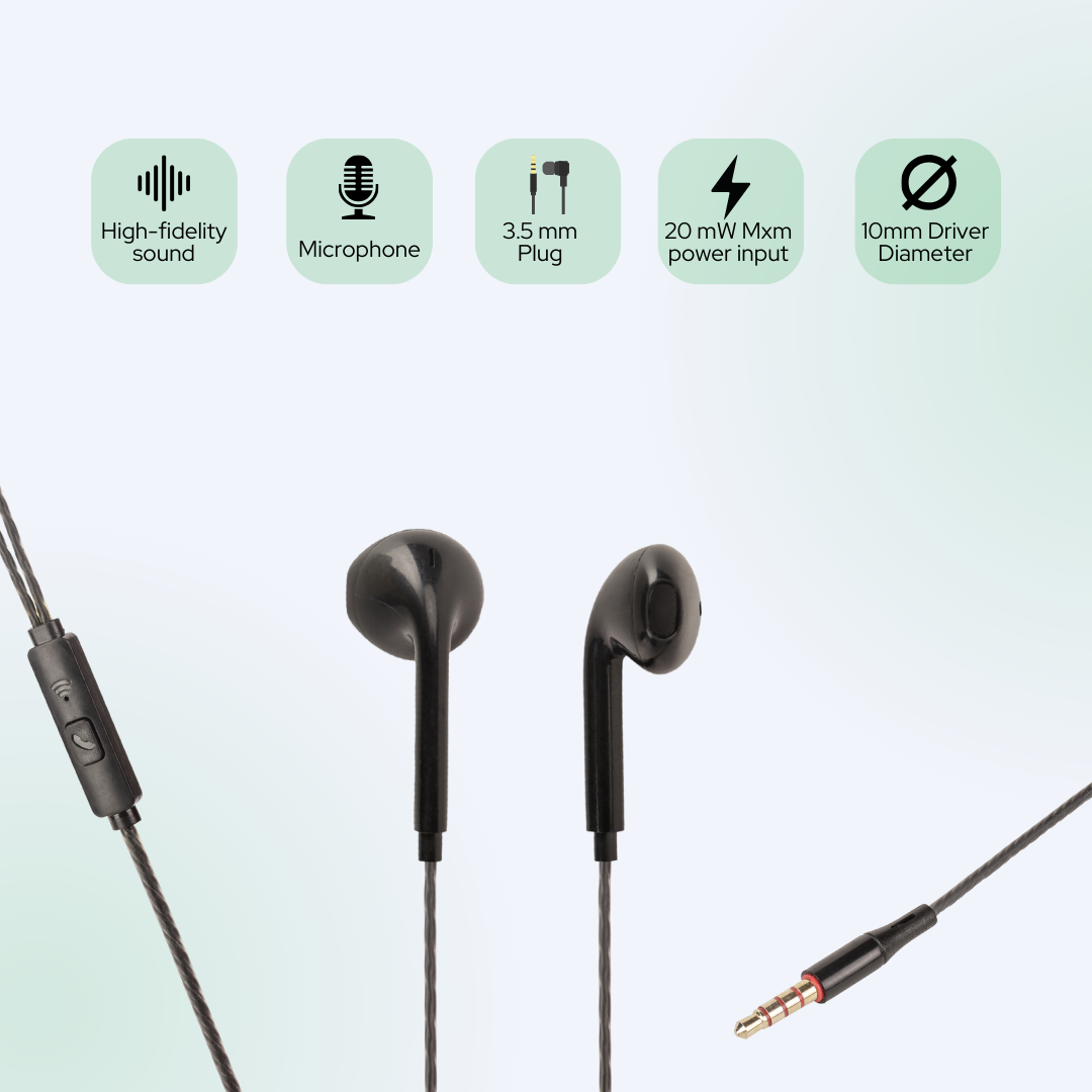 Nypsun TWS Wired Lightning Earphone