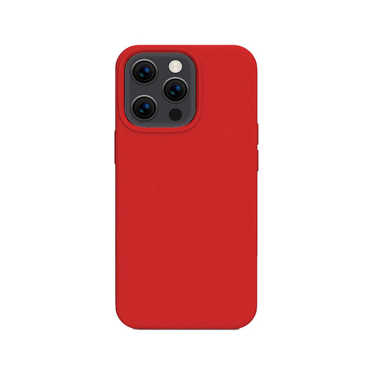 Liquid Silicone Cover Liquid Silicone Non -Slip Full Body Protective Covers Shockproof Back Cover Red